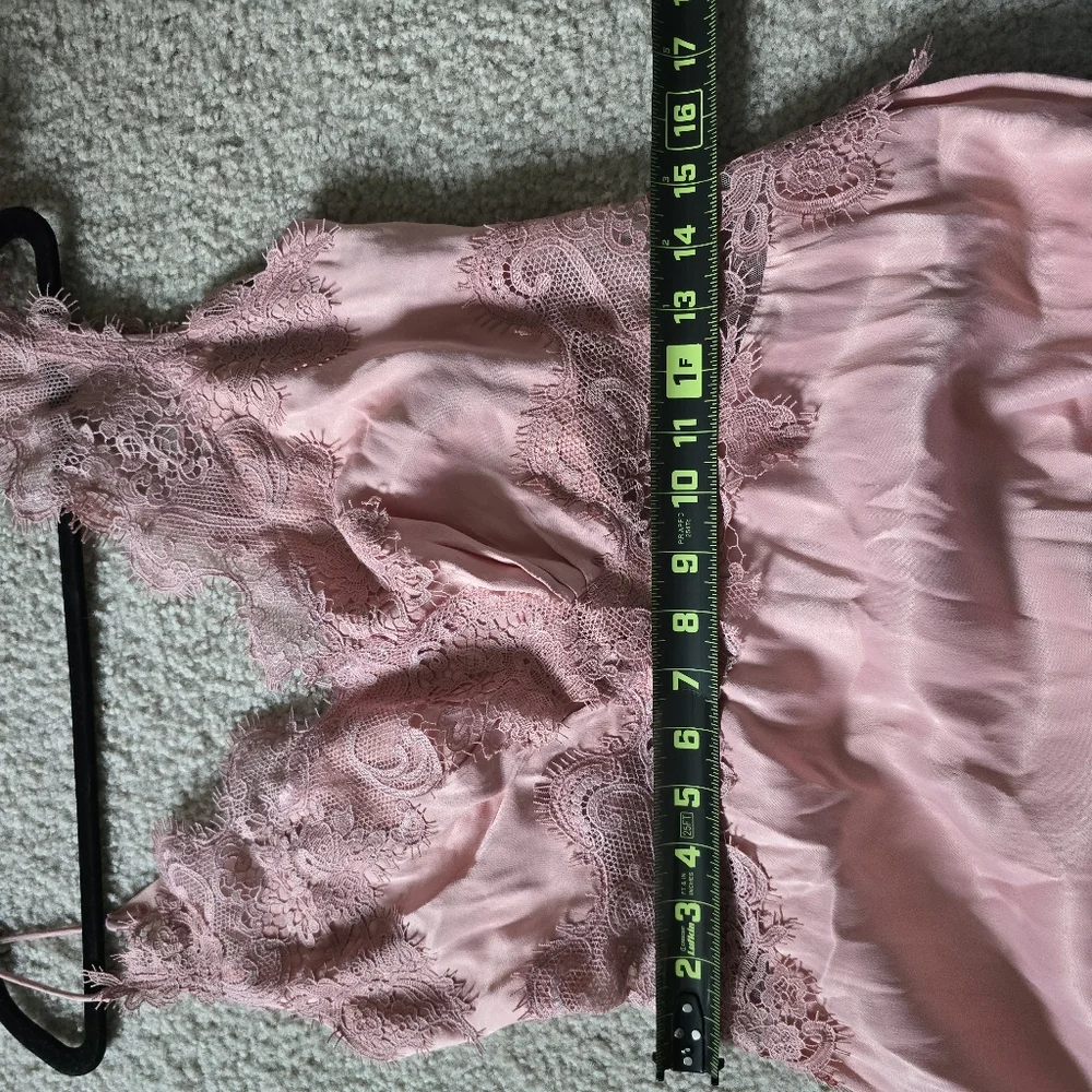 Anthropologie BHLDN Evelyn Lace V-neck High-low Midi Dress Medium - Picture 15 of 16